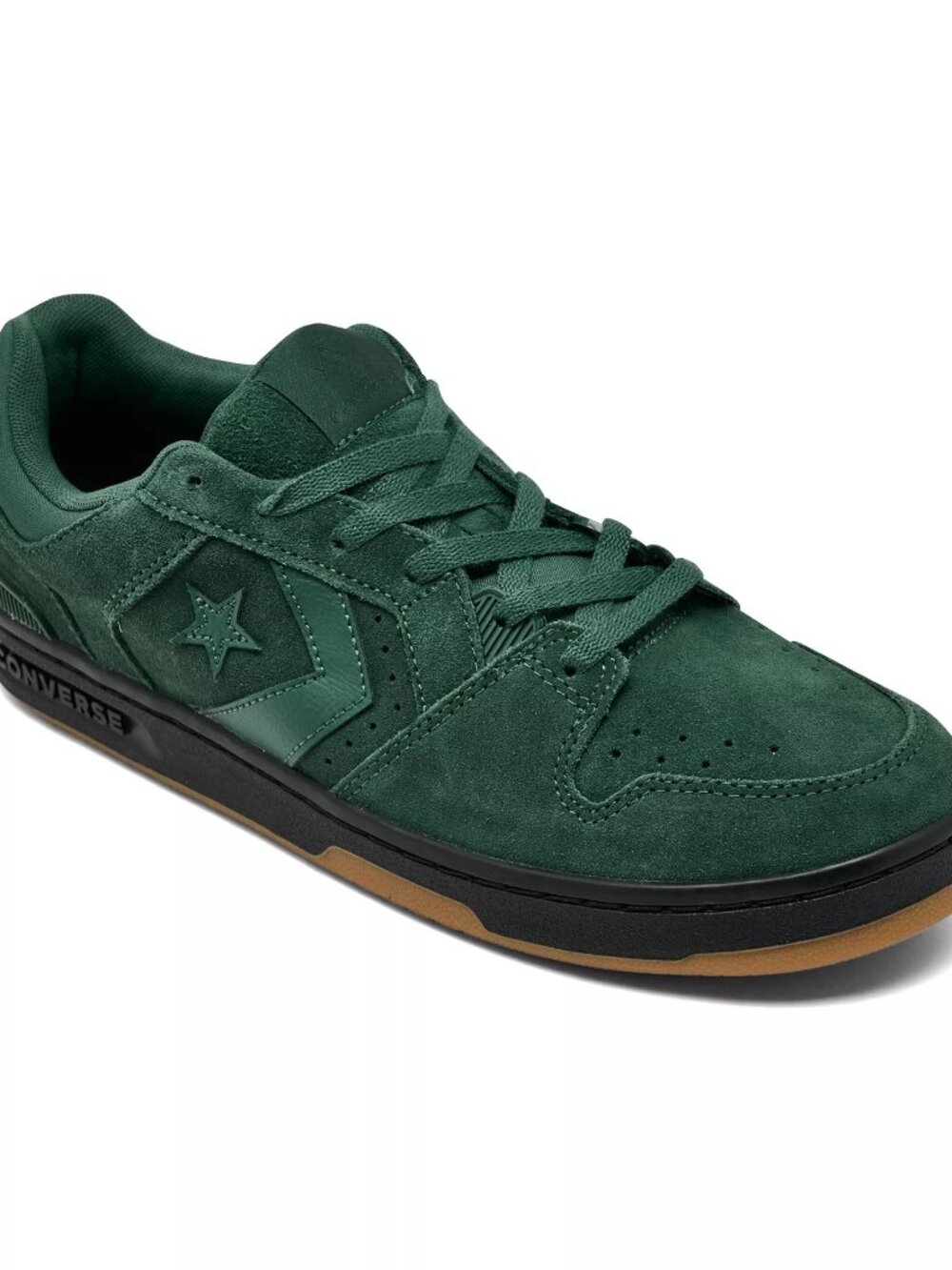 Converse Men's CL98 Suede Low Top Sneakers Shoes Green, Size 10 (New) - Picture 3 of 16